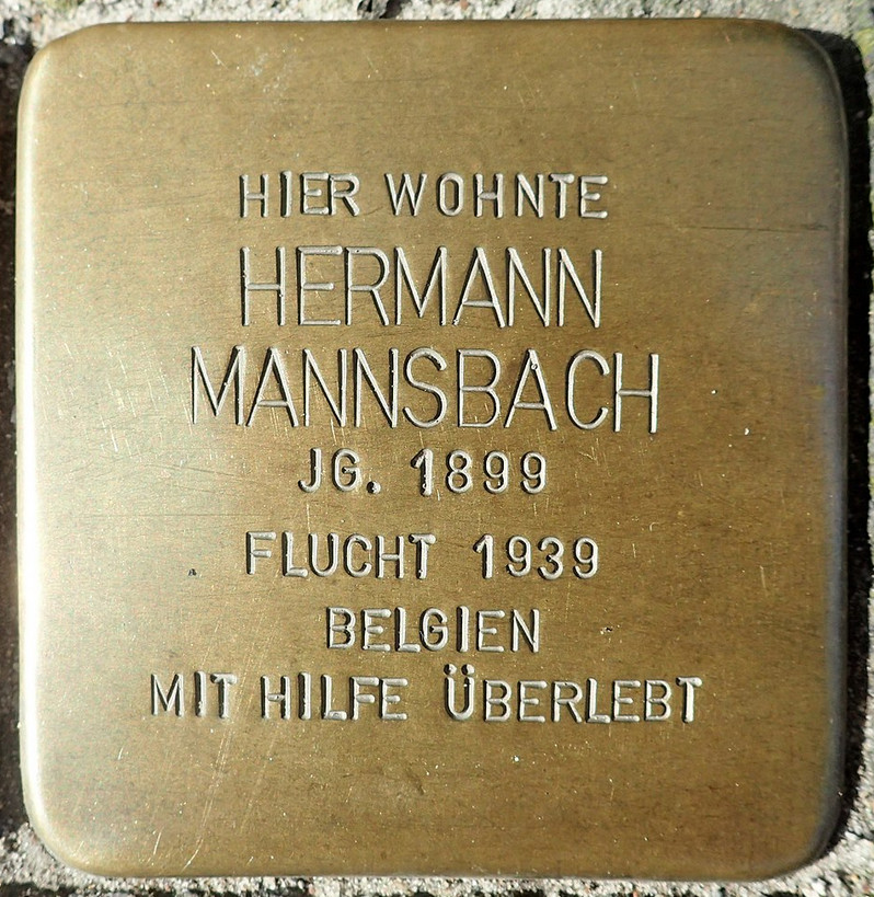 Stolperstein Hermann Mannsbach